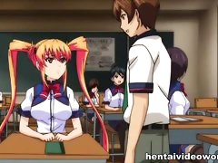Hentai school girl dirty pleasure on dirty rod