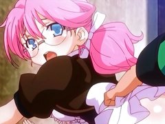 Pinkhaired hentai cutie